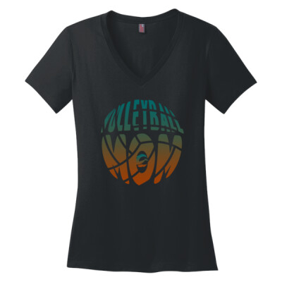 Volleyball Mom Vneck Thumbnail