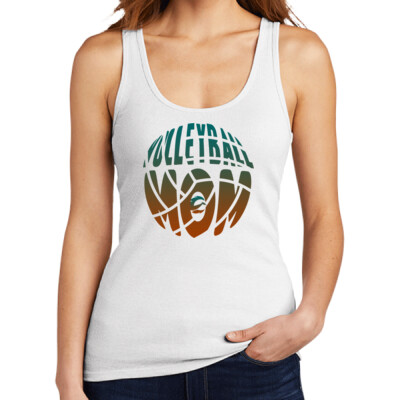 Volleyball Mom Rib Tank Thumbnail